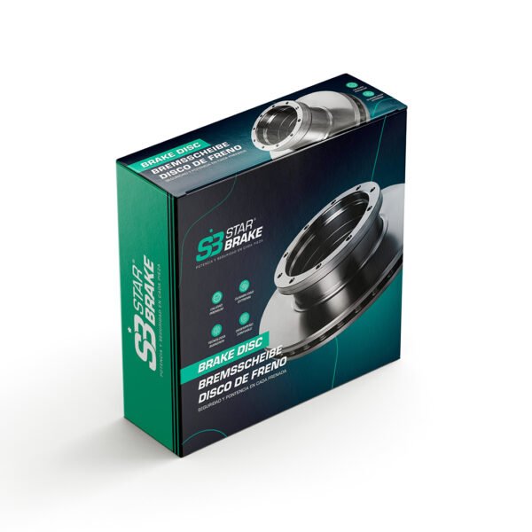 DISCO FRENO DELANTERO VENTILADO 50C, POWER DAILY