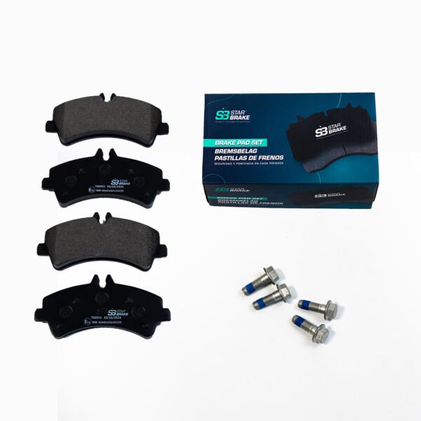 JGO PASTILLAS FRENO TRASERAS MERCEDES SPRINTER 515 - Image 6